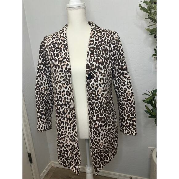 Leopard Print Jacket/ Blazer - Picture 3 of 9